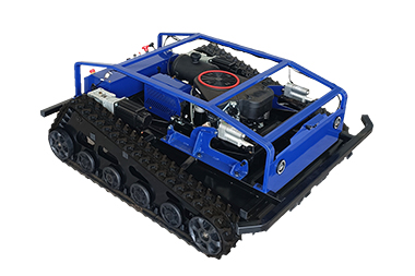 Remote-controlled slope mower