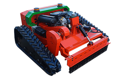 Remote-controlled flail mower